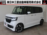 N-BOXカスタム 660 G L ターボ ホンダセンシング禁煙 2WD 8型ナビ 誤発進抑制 車検整備付