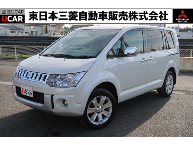 デリカD：5 2.4 G プレミアム 4WD 禁煙 8人 ガソリン車 後席モニタ- 純正ナビ(栃木県)の中古車詳細｜三菱の中古車販売 M・Cネット