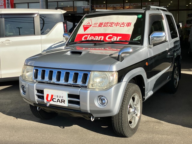 パジェロミニ 660 エクシード 4WD ナビ・ETC・スタッドレスタイヤ 