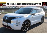 アウトランダーPHEV 2.4 P 4WD禁煙 サンル-フ 本革シ-ト スマホ連携ナビ