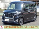 スペーシア660 カスタム ハイブリッド XSターボ社外ナビ　バックカメラ　ETC