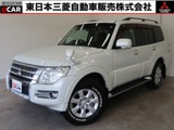 パジェロ3.2 ロング エクシード ディーゼルターボ 4WD禁煙 7人 7.7型ナビ 本革シ-ト ワンオ-ナ-