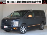 デリカD：52.2 G パワーパッケージ ディーゼルターボ 4WD禁煙車7人黒本革リヤラダー11型ナビ全方位