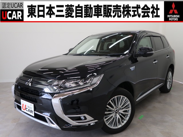 アウトランダーPHEV 2.4 G 4WD 11インチナビ AC1500W ETC(茨城県)の