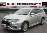 アウトランダーPHEV2.4 G プラスパッケージ 4WD5名 禁煙 残存83.7 純正MMCSナビ 後席モニ