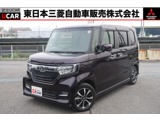 N-BOXカスタム 660 G L ホンダセンシング2WD 4名 禁煙 純正Gathersナビ バックカメ
