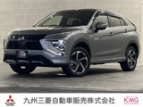 エクリプスクロスPHEV 2.4 P 4WD弊社社用車UP車　スマホ連携ナビ