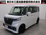 スペーシア660 カスタム ハイブリッド XSターボ2WD 7W型ナビ 誤発進抑制 ETC 車検整備付