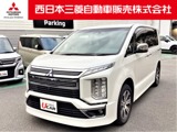 デリカD：5アーバンギア 2.2 G パワーパッケージ ディーゼルターボ 4WDメモリーナビ　後席モニター　本革シート