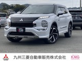 アウトランダーPHEV 2.4 P 4WD三菱認定UCAR保証　フルセグナビ