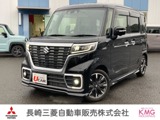 スペーシア660 カスタム ハイブリッド XSメモリーナビ・全周囲カメラ・アイドリング