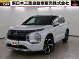 アウトランダーPHEV 2.4 P 4WD禁煙　社有車　スマホ連携　ETC　ドラレコ