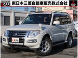パジェロ3.2 ロング エクシード ディーゼルターボ 4WD7インチナビ　ETC　禁煙　ワンオーナー