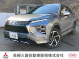 エクリプスクロスPHEV 2.4 P 4WD当社社用車UP・メモリーナビ・全周囲カメラ