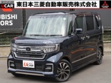 N-BOXカスタム 660 EX ターボホンダセンシング 純正8型ナビ ドラレコETC