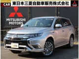 アウトランダーPHEV2.4 G 4WD禁煙車　試乗車アップAC100V電源