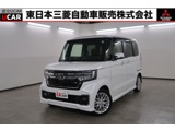 N-BOXカスタム 660 L ターボ2WD　禁煙　純正7型ナビ　ETC　両側電動
