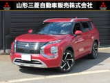 アウトランダーPHEV 2.4 P 4WDワンオーナー　純正スマホ連携ナビ