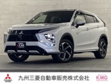エクリプスクロスPHEV 2.4 P 4WD弊社社用車UP車　純正Bluetooth付ナビ