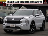 アウトランダーPHEV 2.4 P 4WD元社有車/サンルーフ/スマホ連携ナビ