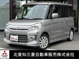 スペーシア660 カスタム XS レーダーブレーキサポート装着車禁煙車　7型SDナビ　衝突軽減ブレーキ