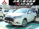 アウトランダーPHEV2.4 G 4WD電気温水式ヒーター 車両検知警報システム
