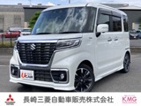 スペーシア660 カスタム ハイブリッド XSターボメモリーナビ・全周囲カメラ・アイドリング
