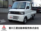 ミニキャブトラック660 VX-SE エアコン付 4WD3速AT/香川県ワンオーナー/荷台作業灯