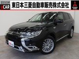 アウトランダーPHEV2.4 G 4WD禁煙 7型ナビ 1500W給電 温水ヒ-タ- 残存82