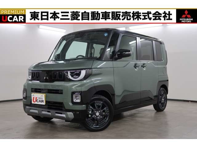 デリカミニ 660 T プレミアム 4WD 届出済未使用車 オーディオレス 走行